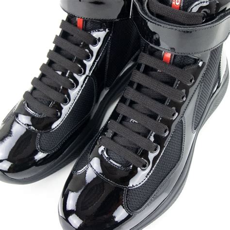 prada womens high tops|high top prada americas cup.